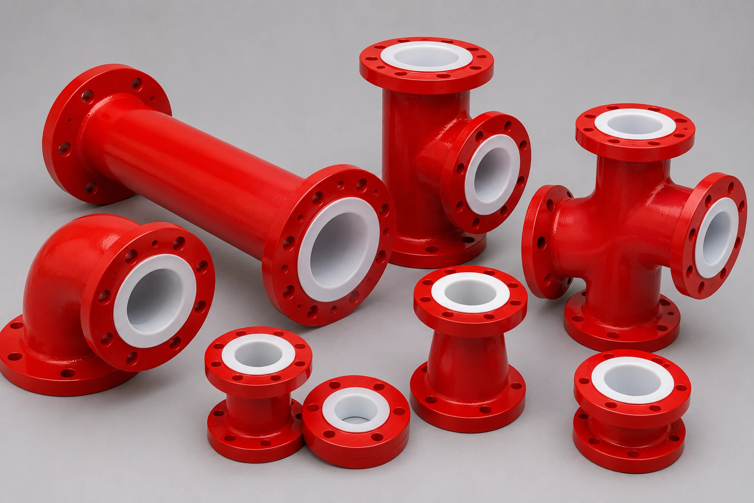 PVDF Lined Pipes & Fittings